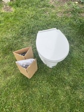 Jabsco Deluxe Flush Raw Water Electric Toilet 24v DC