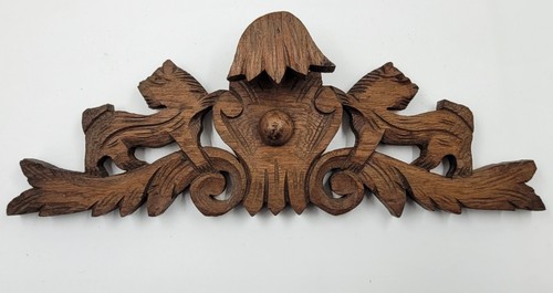 Antique french carved wood - french,