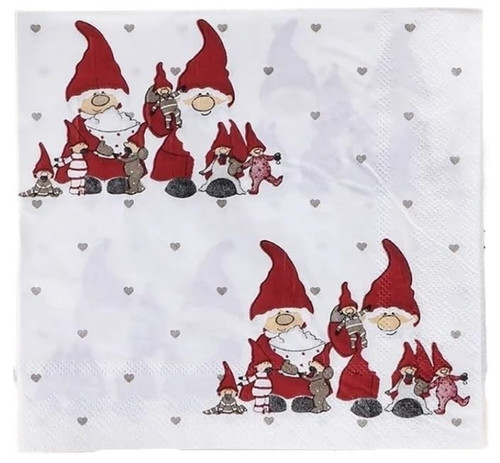 60pcs pac 33cm - 33cm, christmas