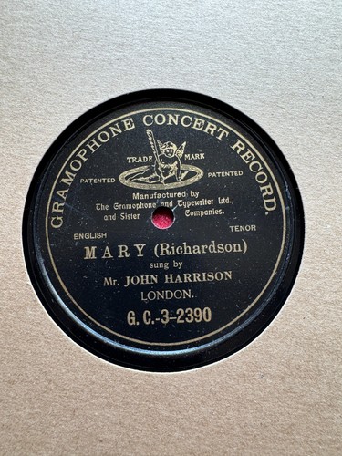 78rpm tenor john harrison - 78rpm,, mr
