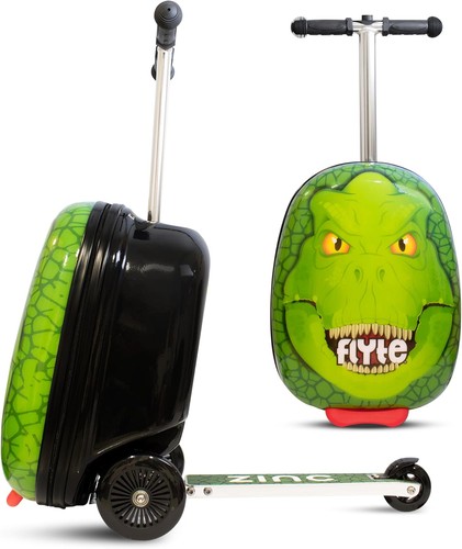 Kids ride suitcase scooter - ride, on