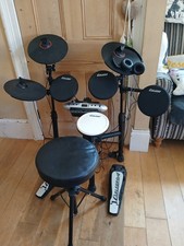 Carlsbro CSD120 5 Piece Electronic Drum Kit - Black