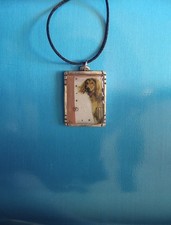 Saluki picture necklace - 1,