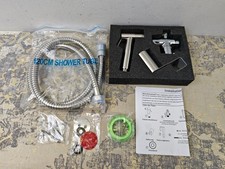 WEIDMAX Handheld Bidet Douche Shower Spray for Toilet, Stainless Steel Bidet Sha