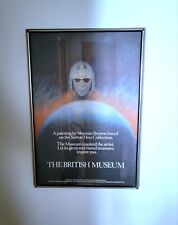 Norman Stevens The Sutton Hoo Collection British Museum Exhibition Poster 1980