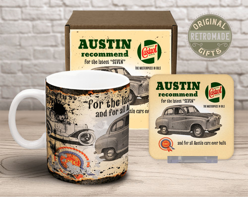 Austin a30 seven - austin, castrol