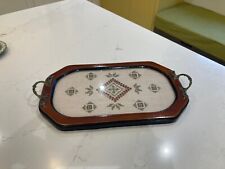 Vintage Embroidered Linen