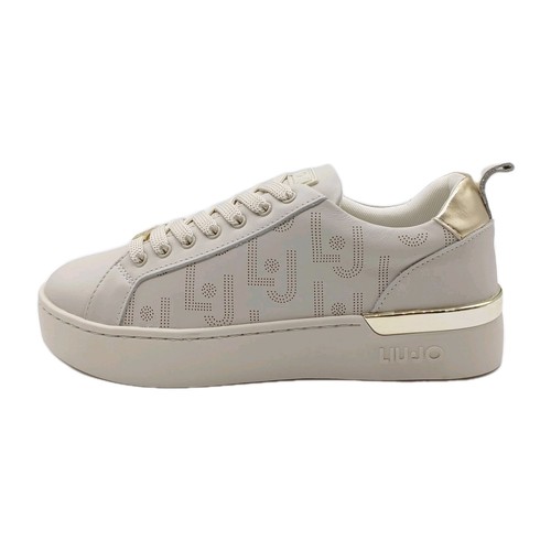 Liu womens trainers beige - liu,