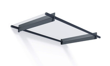 Palram Canopia Nancy door canopy 5' x 3'