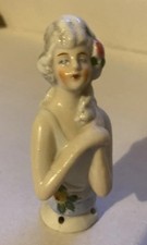 Half Doll Antique Porcelain