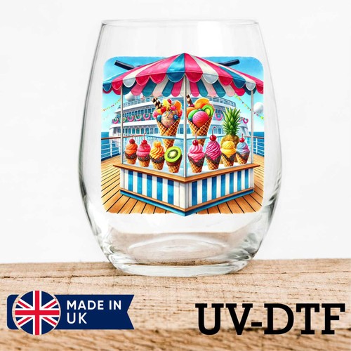 Summer ice cream - stall, uv
