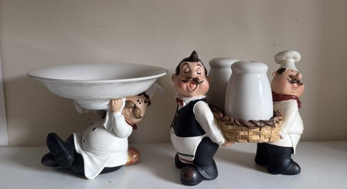 French chef ornaments salt - 2, &