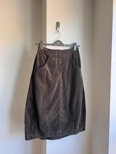 OSKA Brown Corduroy Midi