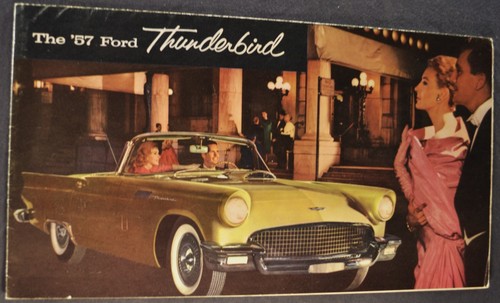 1957 ford thunderbird - 1957, brochure