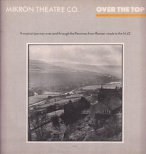 Mikron Theatre Company Over the Top LP vinyl UK Self Release 1983 MTC2