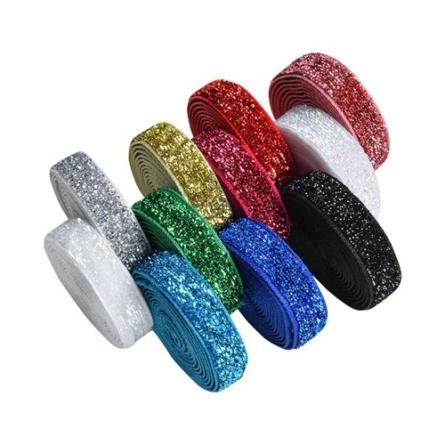 Glitter velvet ribbon craft - velvet,