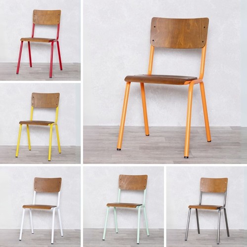 Industrial stacking chair - stacking,
