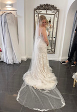 Maggie Sottero Ivory Wedding Gown size UK12 **never worn** excellent condition