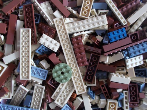 100g lego bricks standard - 100g,
