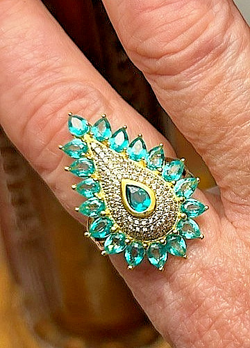 Paraiba tourmaline white - paraiba, &