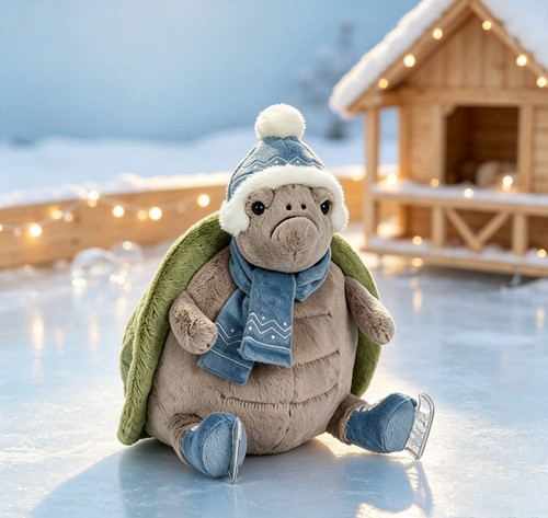New jellycat skating timmy - new,