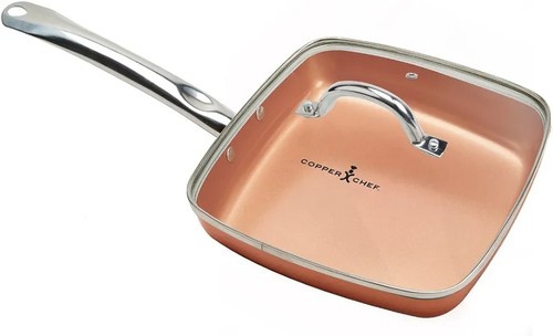 Copper chef square - copper, 9.5"