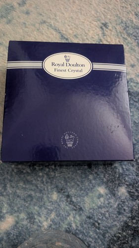 Royal doulton crystal - crystal, rose