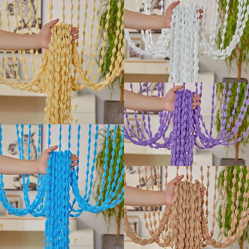 Beaded string curtain - beaded,