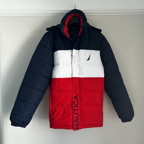 Men nautica puffer hood - men’s,