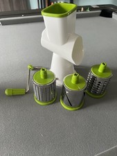 Rotary Cheese Grater with 3