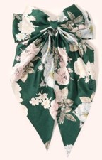 Large Satin Bow Hair Clip