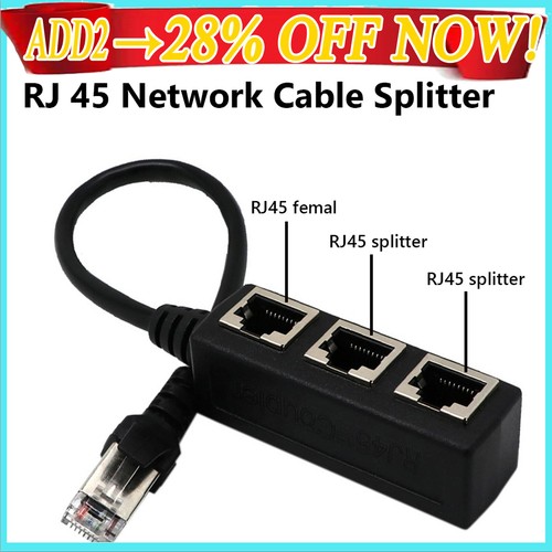 Splitter ethernet rj45 cable - splitter,