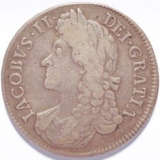1687 King James II Silver