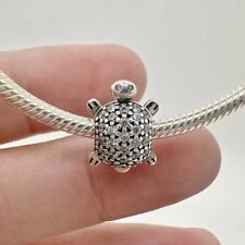 Pandora Sparkly Turtle Tortoise Charm Bead