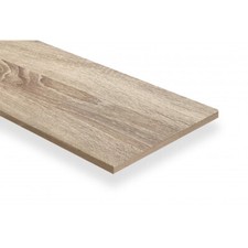 Oak-Effect Wooden Shelf Board