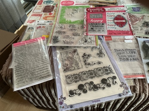 Craft clear stamps - craft, lot
