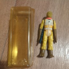Rare Vintage Star Wars figure HK 1980 LFL Bossk Bounty Hunter & Weapon