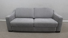 Furniture Village Optimus Grey 3 Seater Sofa Bed With Memory Foam Mattress