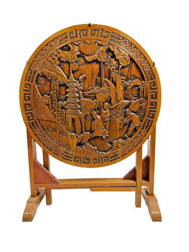 Vintage chinese hand carved - chinese, hand-carved