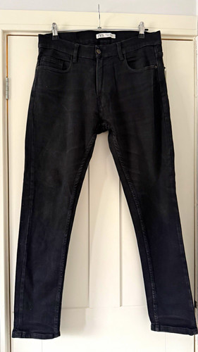 Zara denimwear men black - denimwear,