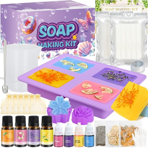 Jcoos soap making kit - soap,