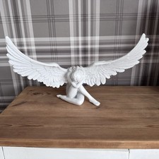 Angels Sympathy Heavenly Angel Figurine 36cm Ornament Hand Painted