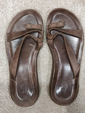 Chaco Brown Leather Sandals Womens size  5 UK 