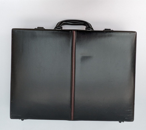 Faux leather business - leather, large