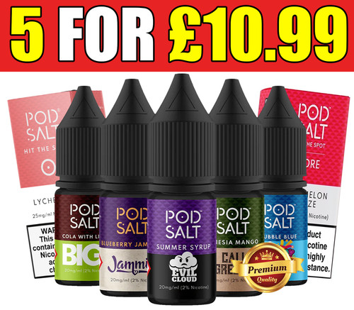 Pod salt liquid - e,