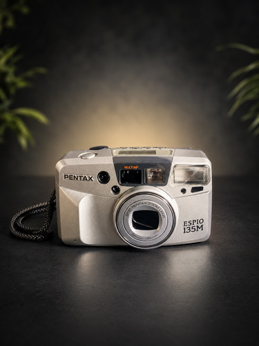 Pentax espio 135m 35mm point - pentax,