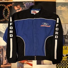 90’s Ford Racing Coat Size