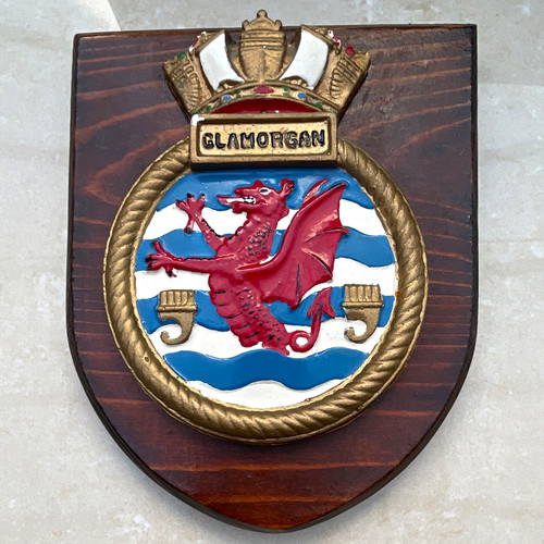 Hms glamorgan royal - glamorgan, navy