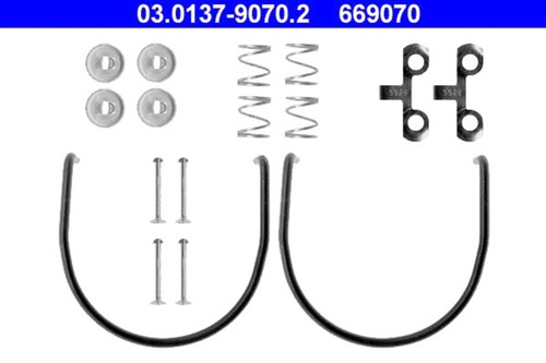 Ate brake shoes accessory kit - ate,