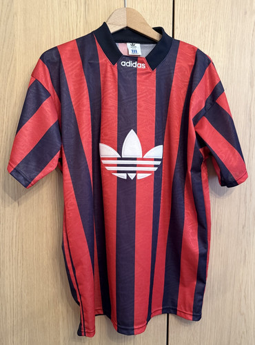 Vintage 1990s adidas red and - vintage,
